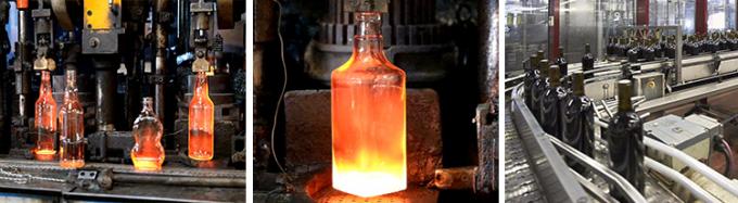 Fabricantes de lujo Botella de vino rojo de 375 ml 750 ml Botellas de vidrio vacías de color verde oscuro con tapas 5