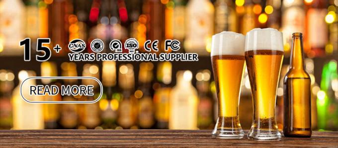 Botellas de vidrio de cerveza personalizadas 650ml 1000ml 12 oz Botellas de cerveza de ámbar 0