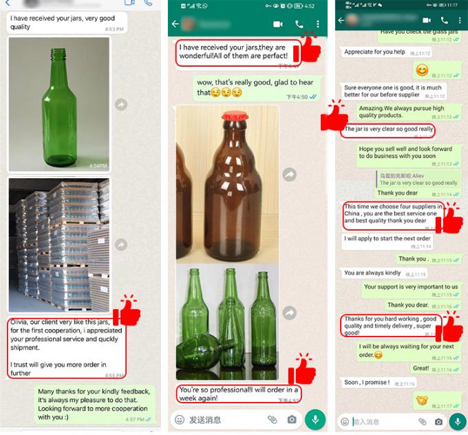 Botellas de vidrio de cerveza personalizadas 650ml 1000ml 12 oz Botellas de cerveza de ámbar 9