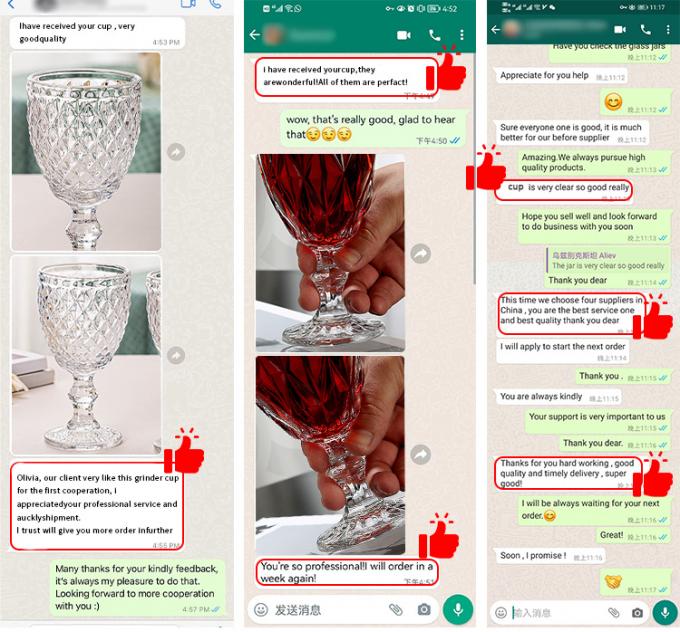 Coctelería de época Vinos rojos Tazas de vidrio Vinos de Navidad Tazas de vidrio 350ml 10