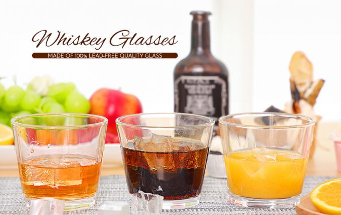 Whisky espeso transparente de 8 oz Highball de vidrio a granel estilo de montaña FUJI 1