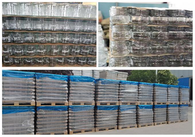 Jarrones de almacenamiento de vidrio de azúcar con tapa de estaño de 4 onzas con logotipo personalizado 10