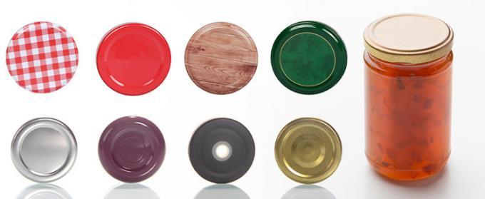 Envases de vidrio hexagonales de enjuague para pasta envases cuadrados de vidrio para alimentos envases de almacenamiento 16 oz 5