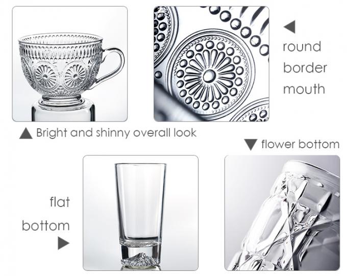 Sublimación vidrios modernos de bebida en blanco grabado whisky tumbler para publicidad promocional 1