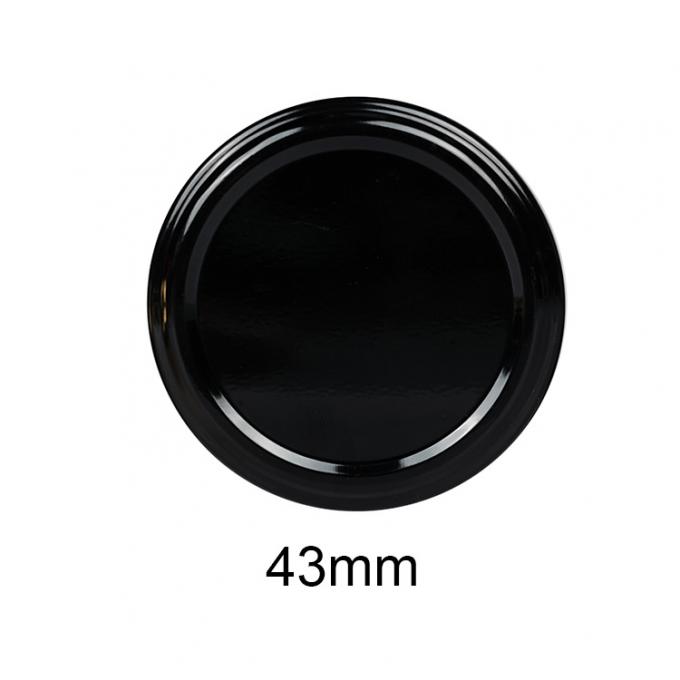 Venta caliente de tarro de embalaje de 82 mm Torcer la tapa de la tapa de la tapa de metal para la botella de leche 6