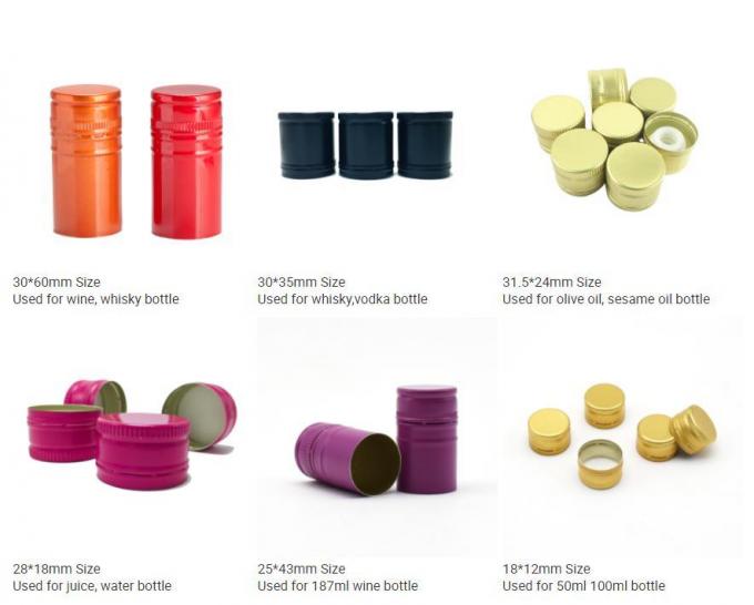 Fabricante Muestras gratuitas 26 mm Crown Ring Caps Ring Pull Bottle Cap 8