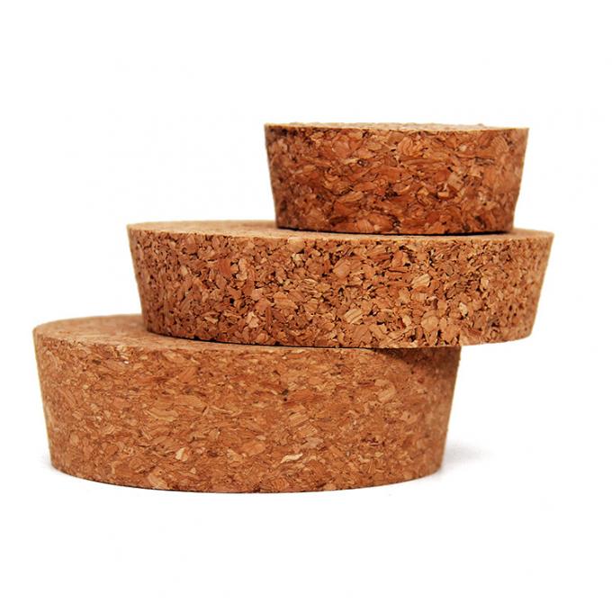 Bajo MOQ Candelaria en stock tapas de madera corchos tapones 2