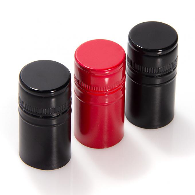 Capas de botellas a prueba de Pilfer Caps de aluminio de tornillo con forro 22mm 25mm 29mm 38mm 1