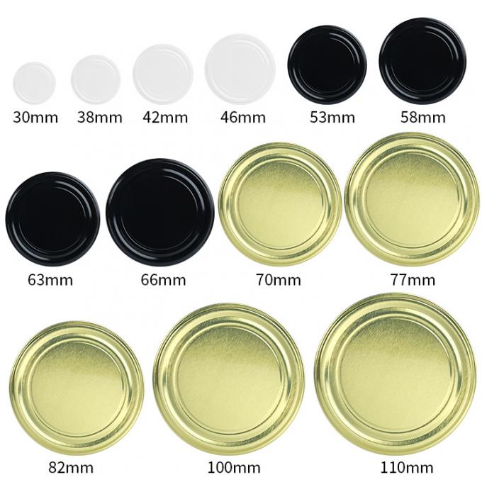 Jarrón de vidrio personalizado con tapa de 43 mm para alimentos enlatados 3