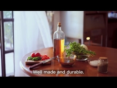 Aceite de oliva personalizado Botella de vidrio de Marasca 250 ml 500 ml Para la cocina