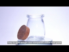 Jarrón de pudín de vidrio2