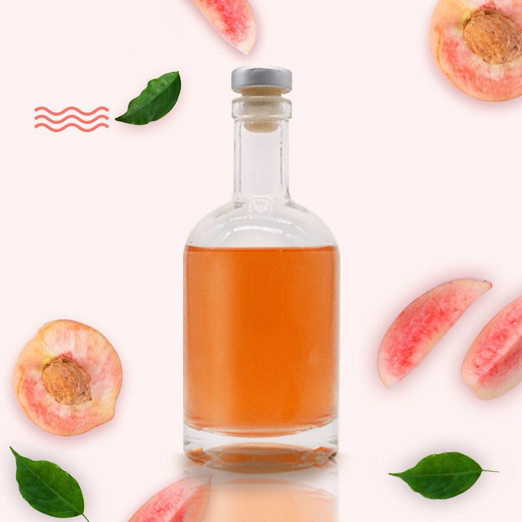 Tequila Super Flint Spirits Botellas de vidrio de licor de corcho 750 ml