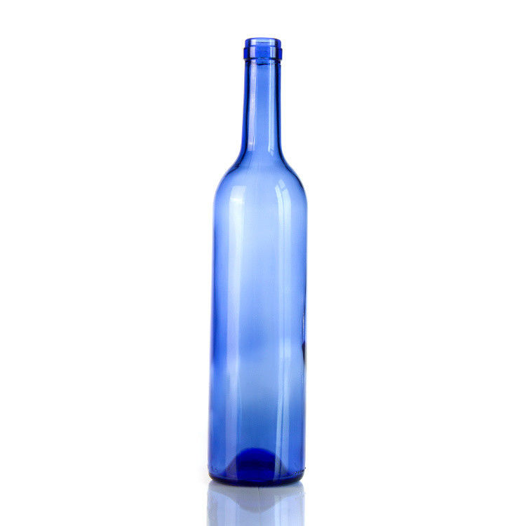 Fábrica vende botellas de vidrio verde oscuro y botella de vidrio de vino tinto con tapa hermética