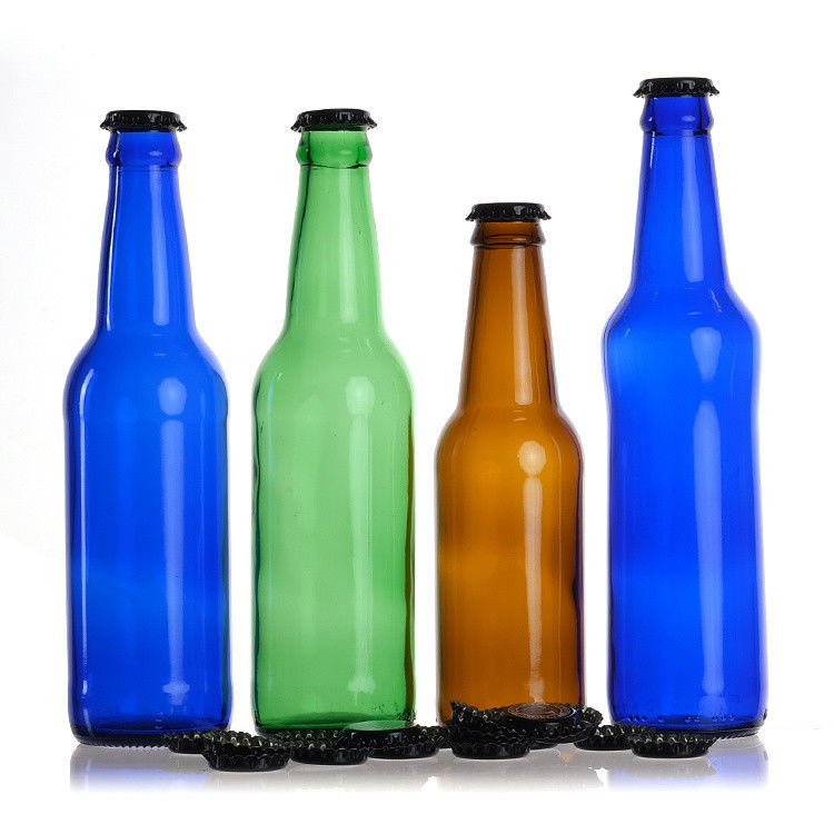 Empty Amber Diet Pepsi Kinley Botella de vidrio de refresco de 250 ml 300 ml 330 ml