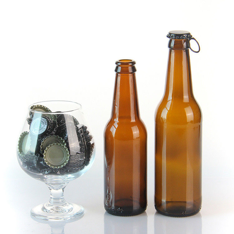 Botellas de licor de vidrio negro cristal claro botellas de vino 500 ml 750 ml para whisky champán cerveza brandy