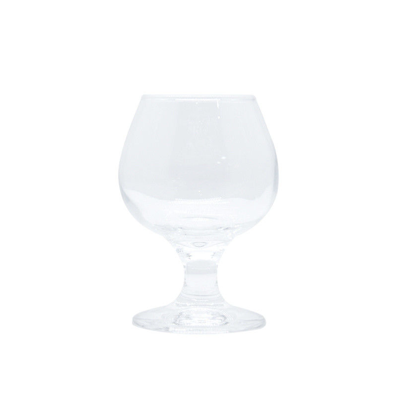 Cognac de tallo corto Brandy Cristal de vidrio copa de copa sin plomo ODM