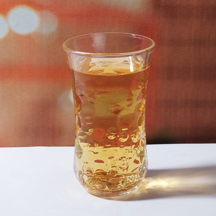 Copo de vino sin plomo grabado sin tallo Copo de vidrio a granel para whisky espresso