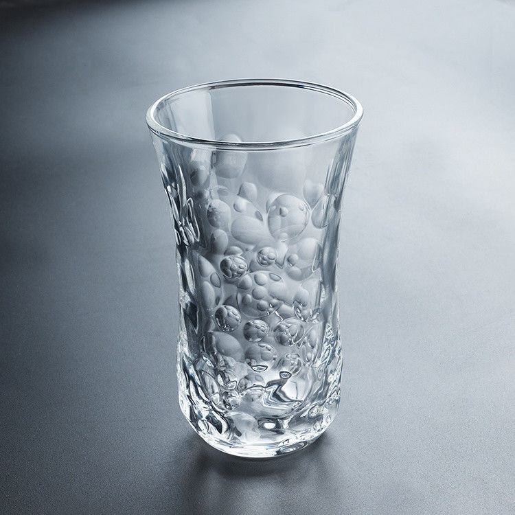 Copo de vino sin plomo grabado sin tallo Copo de vidrio a granel para whisky espresso