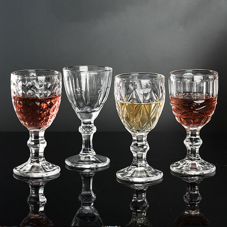 Coctelería de época Vinos rojos Tazas de vidrio Vinos de Navidad Tazas de vidrio 350ml