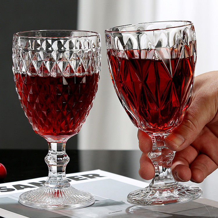 Coctelería de época Vinos rojos Tazas de vidrio Vinos de Navidad Tazas de vidrio 350ml