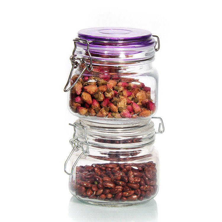 Envases de vidrio de 200 ml envases de té, café y azúcar envases para el embalaje de alimentos de cocina