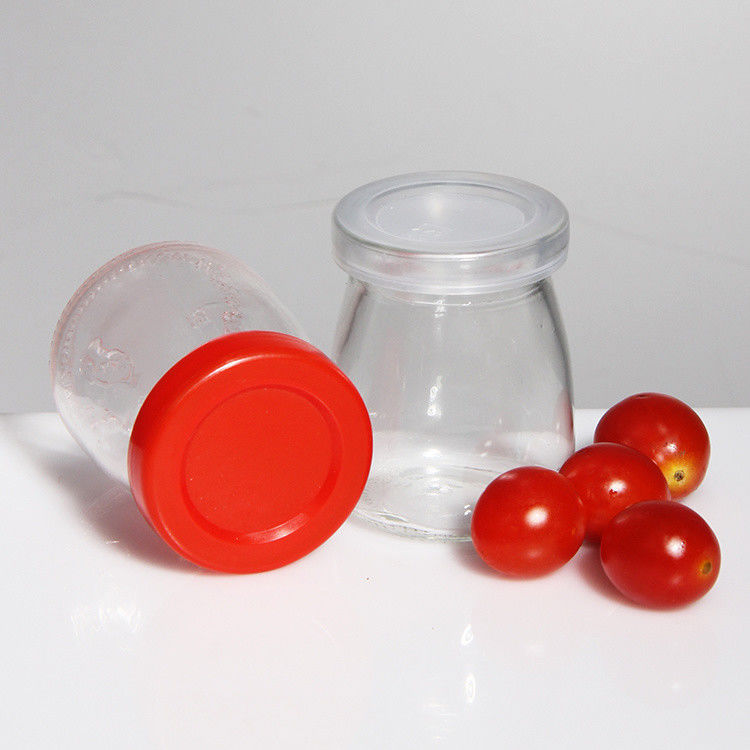 Envases de vidrio para pudines envases de especias tapas de corcho 50ml 100ml 150ml