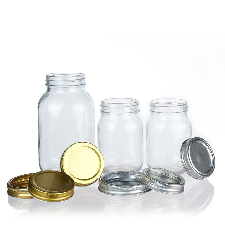 Envases de cristal para almacenamiento 3 oz 6 oz 8 oz 240 ml para confitería con especias