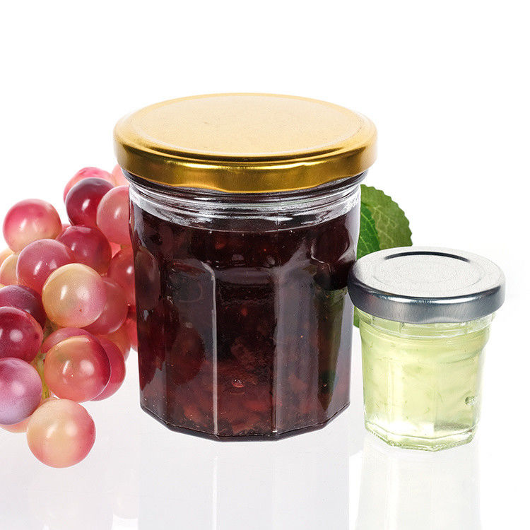 Precio de fábrica Jarrón de almacenamiento de embalaje de alimentos transparente Jarrón de vidrio redondo de varios tamaños
