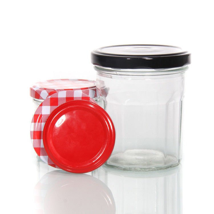 Por mayor 63 mm 72 mm 82 mm Buen frasco hermético de lata para almacenamiento de alimentos tapas de hierro para frasco de almacenamiento de vidrio