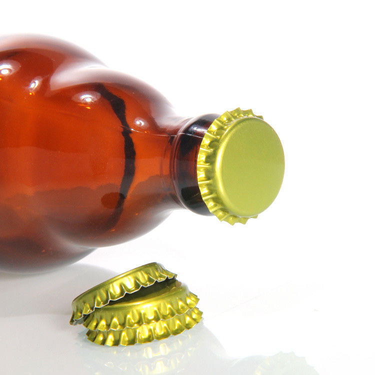 Venta caliente de 26 mm Innovación Anillo abierto fácil de tirar Ringtab Botella de cerveza de bebidas tapa de corona