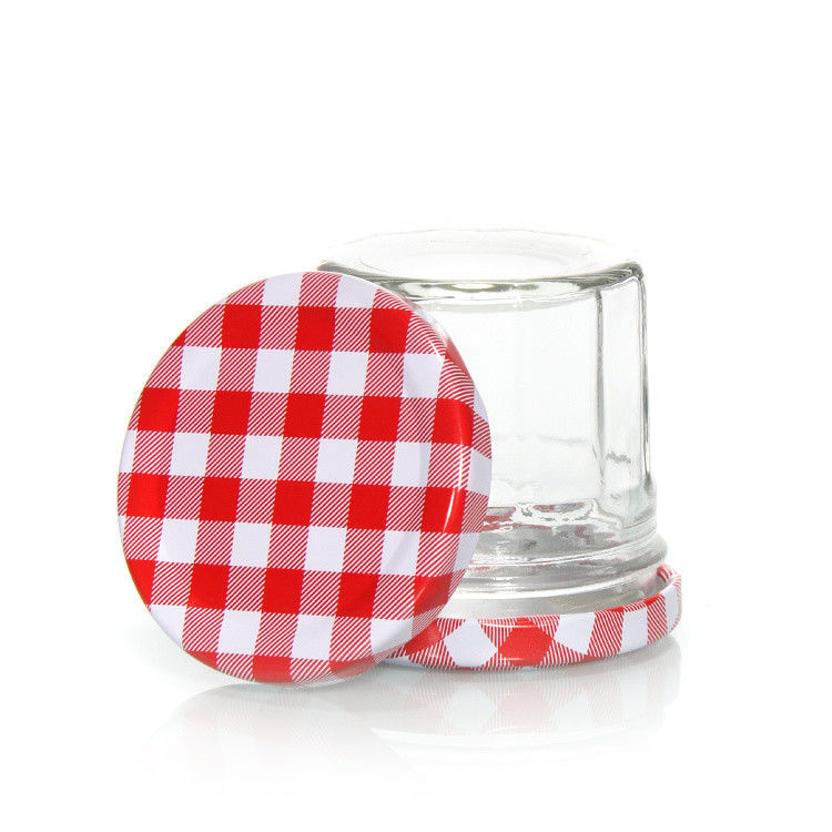 Embalaje de alimentos 20mm 38mm 48mm 63mm Diseño personalizado Torcer la tapa de la bolsa de metal para la botella de vidrio
