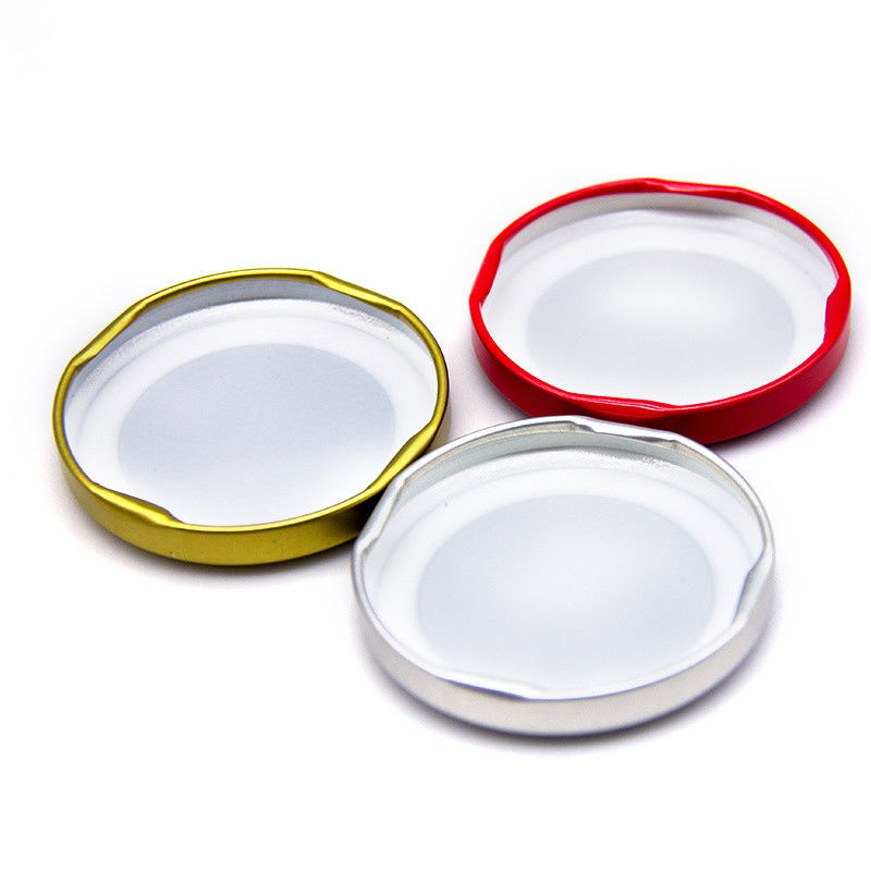 Nuevo diseño 20mm 38mm 48mm 63mm Color personalizado Jarrón de metal tapas de metal tapa para la lata