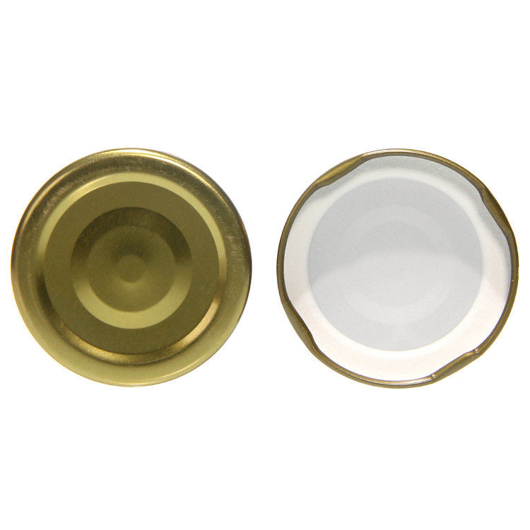 Precio de fábrica Sello de botella 38 mm Cuello de vidrio Contenedores de miel sellados de metal de hojalata Tapones de bolsa