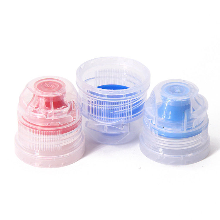 Tapón de plástico de alta calidad 28mm 38mm Botella de agua deportiva de plástico Flip Top Cap