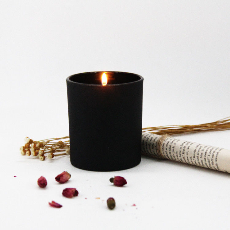 Colorido vacío de lujo de cerámica de velas perfumadas Jar portavelas con tapa