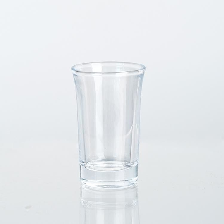 Alta calidad de lujo Mini vidrio transparente transparente vidrio 30ml 70ml vidrio