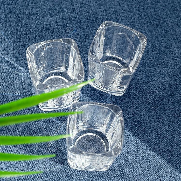En general, el vidrio de la copa de whisky transparente Mini Sublimación Shot vidrio de tequila de vidrio Espresso de vidrio Shot