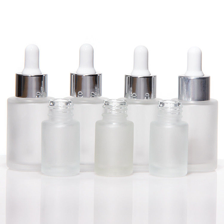 5 ml 10 ml 15 ml 20 ml 30 ml 50 ml 100 ml Botella de aceite esencial de vidrio cosmético transparente