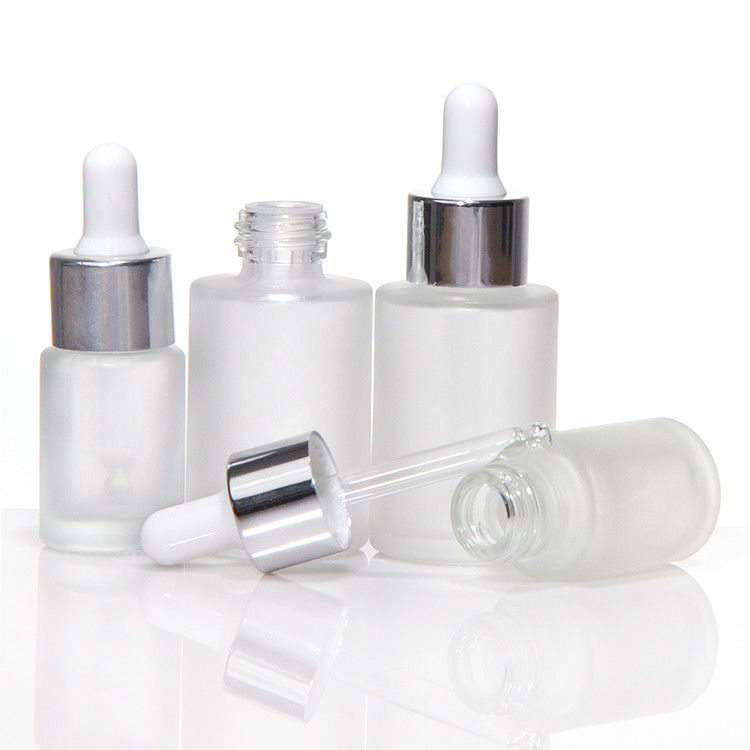 5 ml 10 ml 15 ml 20 ml 30 ml 50 ml 100 ml Botella de aceite esencial de vidrio cosmético transparente