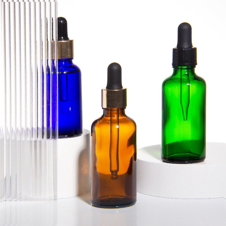 10 ml de aceite esencial de ámbar mate helado botella de vidrio y botella de vidrio de aceite esencial con gotero
