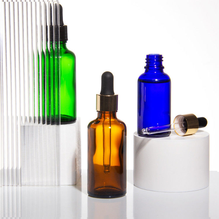10 ml de aceite esencial de ámbar mate helado botella de vidrio y botella de vidrio de aceite esencial con gotero
