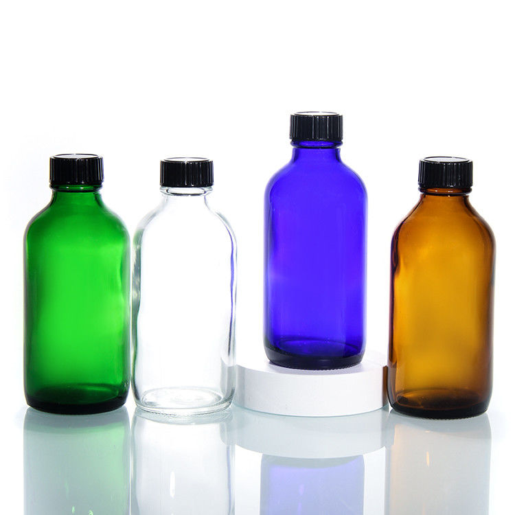 30ml 50ml 60ml 80ml 100ml Loción Suero de vidrio congelado Botella de aceite corporal con bomba para el cuidado de la piel