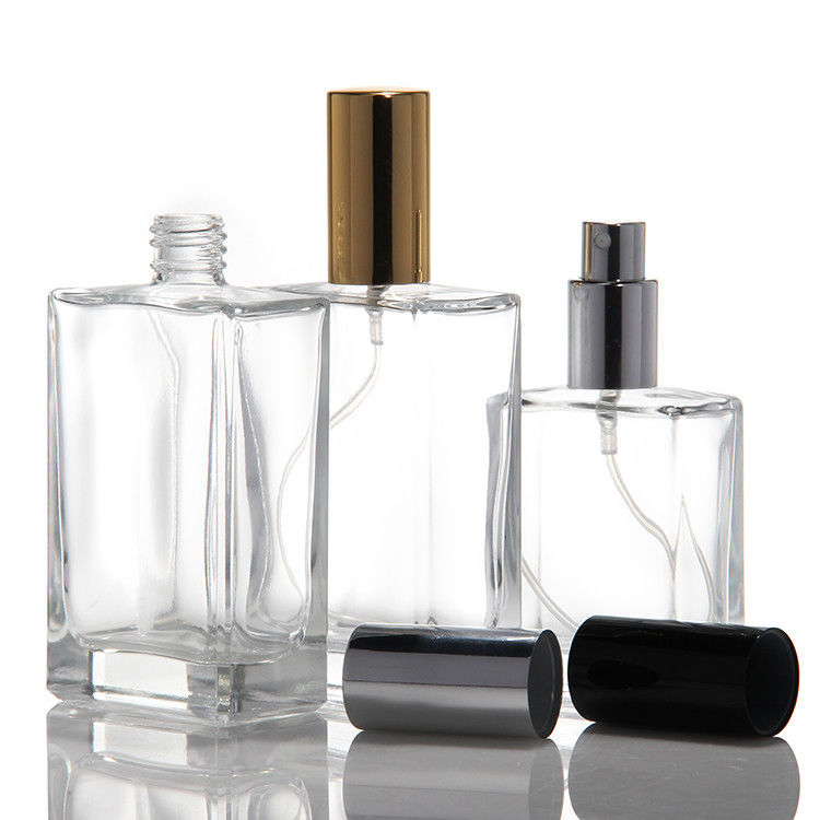 Logotipo personalizado Spray vacío Perfume Botella de vidrio Vintage lujo 10Ml 30Ml 50Ml 100Ml